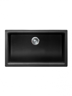 Vertu-M Undermount Black NuGranite Sink